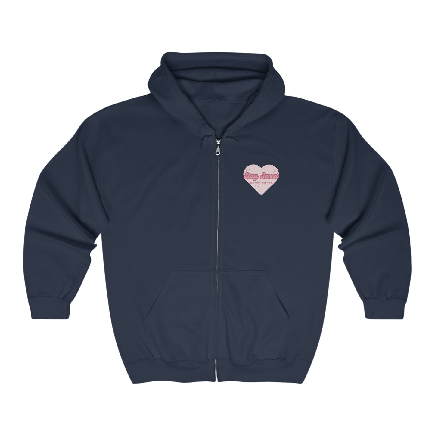 Sweetheart Unisex Heavy Blend™ Full Zip Hooded Sweatshirt