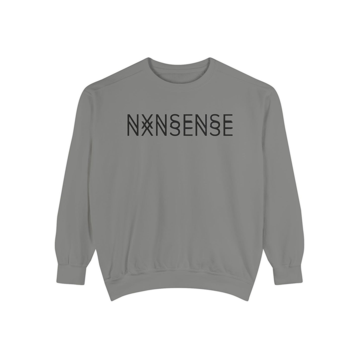 NXNSENSE double vision Sweatshirt- Minimalist design by Give Me Nxnsense