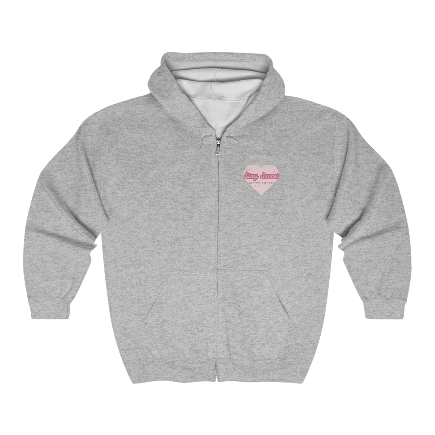 Sweetheart Unisex Heavy Blend™ Full Zip Hooded Sweatshirt