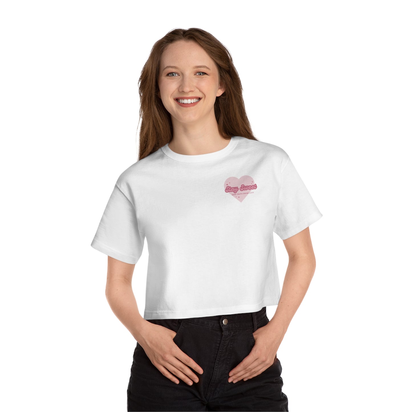 Sweetheart Champion Women's Heritage Cropped T-Shirt