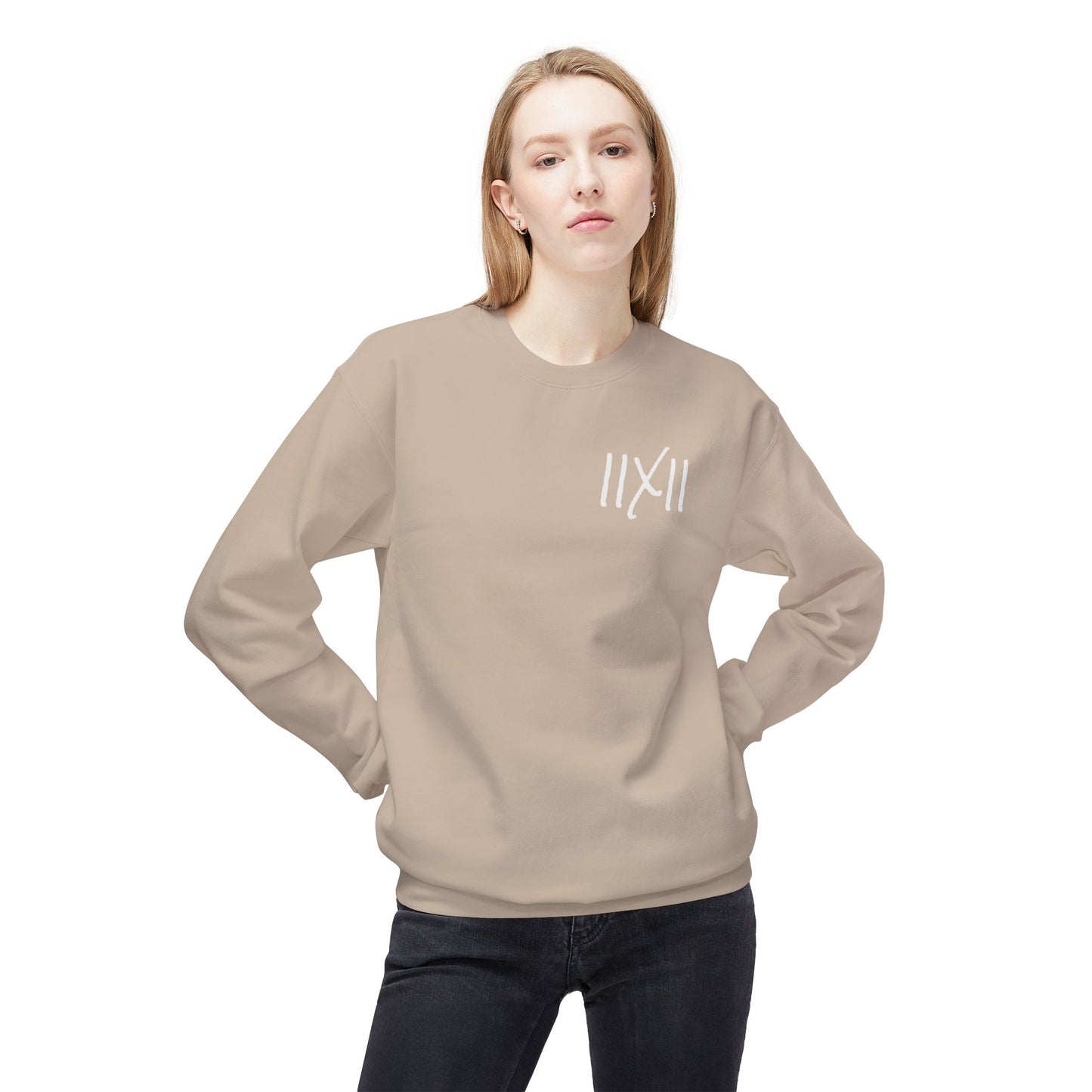 GIVE ME NXNSENSE “Mischief” Unisex Midweight Softstyle Fleece Crewneck Sweatshirt