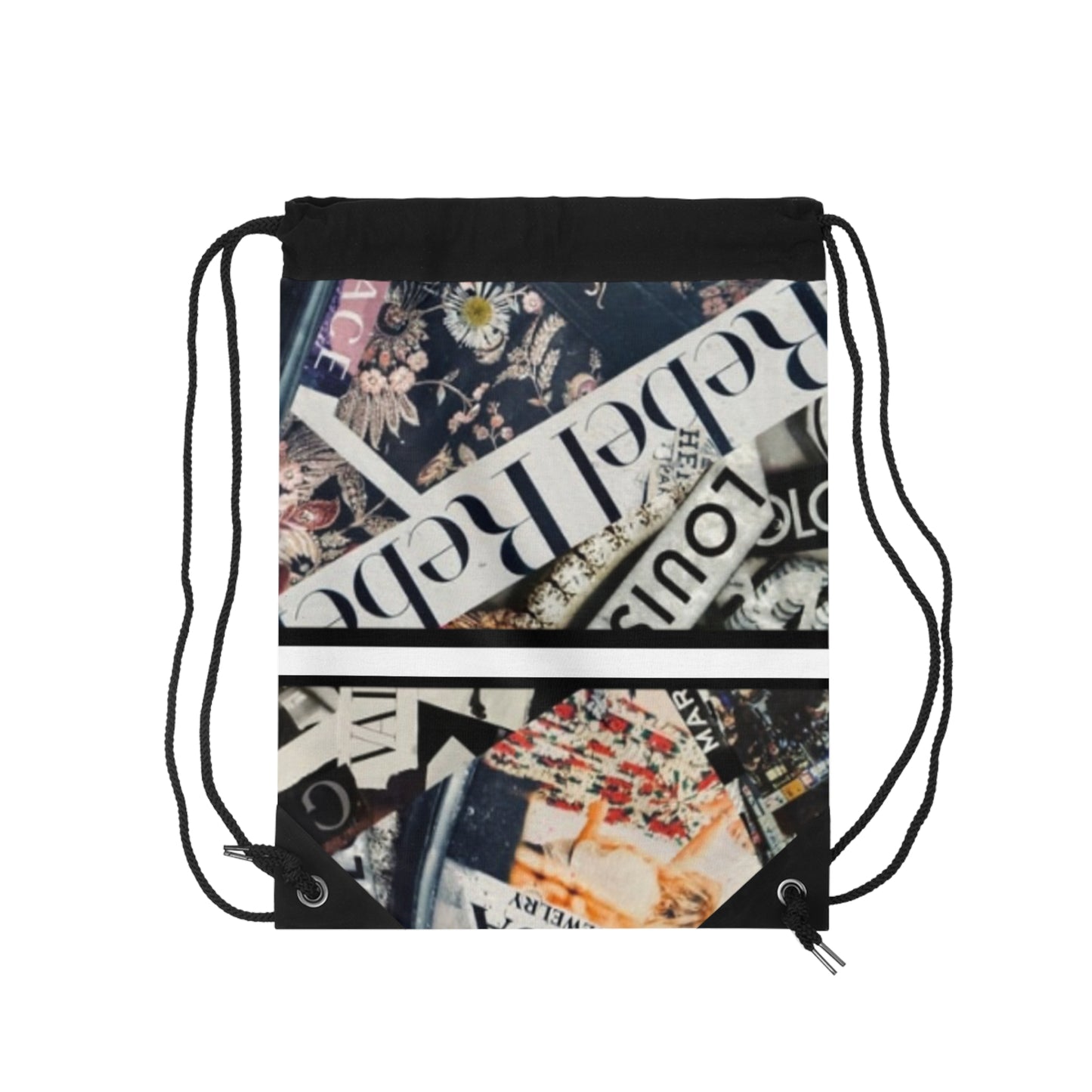 GIVE ME NXNSENSE “Rebel Rebel” Drawstring Bag