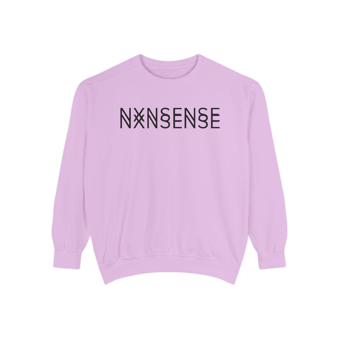 NXNSENSE double vision Sweatshirt- Minimalist design by Give Me Nxnsense