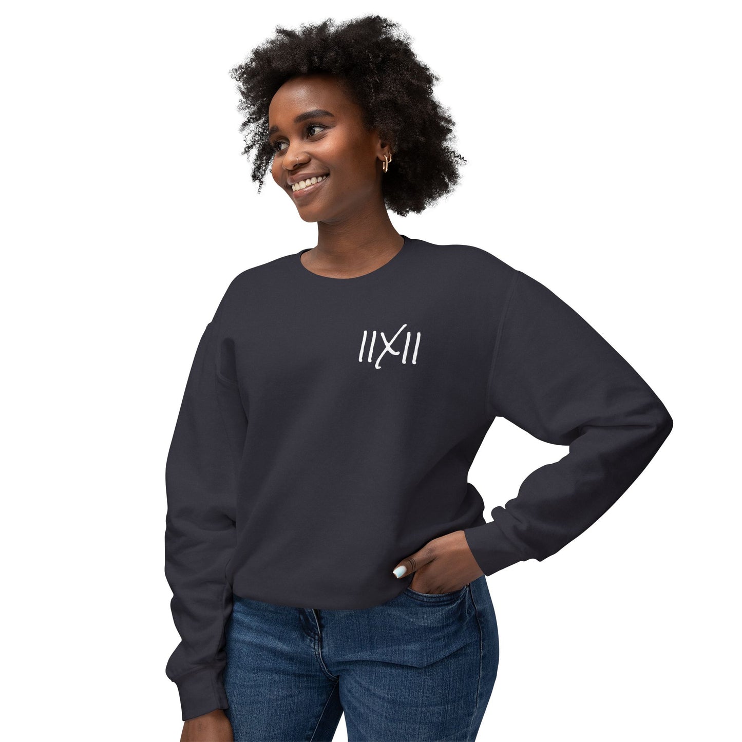 GIVE ME NXNSENSE “Rebel Rebel” Unisex Lightweight Crewneck Sweatshirt