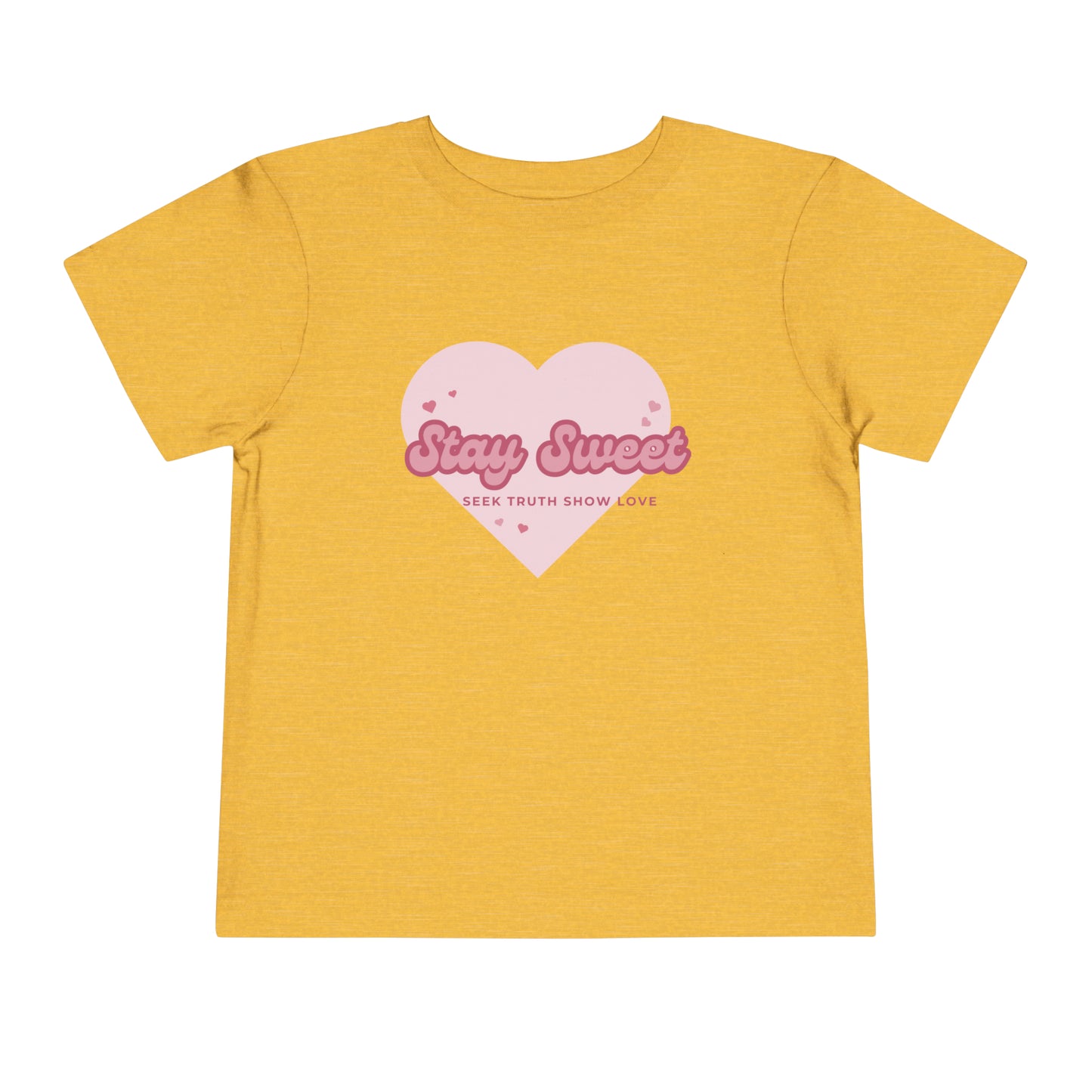 Sweetheart Toddler Short Sleeve Tee