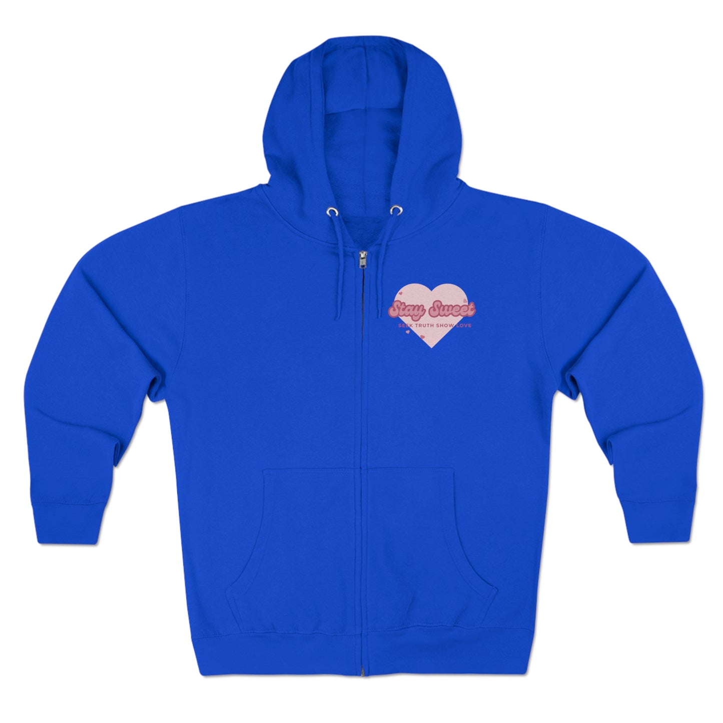 Sweetheart Unisex Zip Hoodie