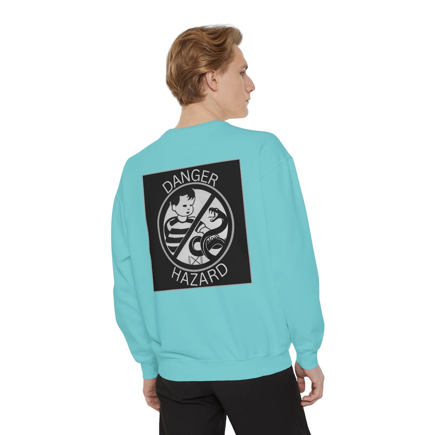 NXNSENSE Danger Hazard Unisex Garment-Dyed Sweatshirt