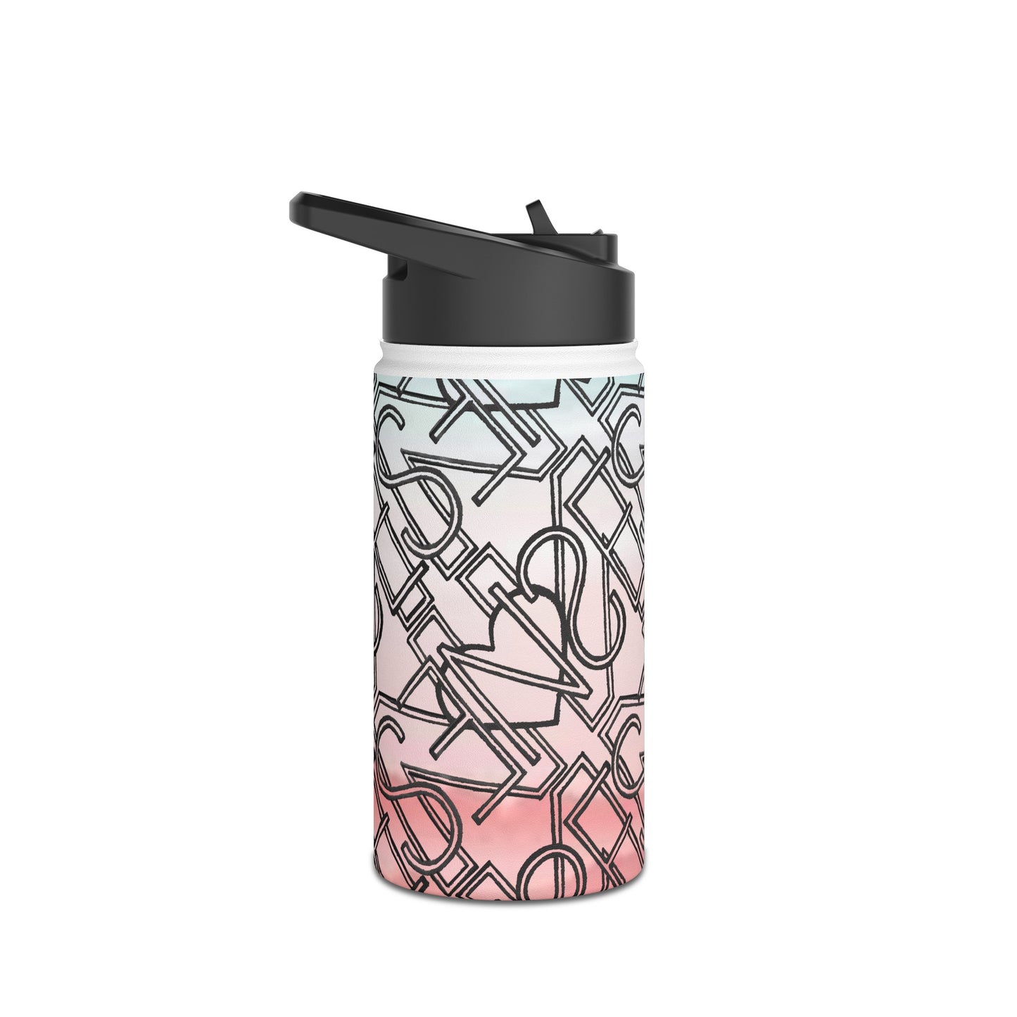 Stainless Steel Water Bottle, Standard Lid