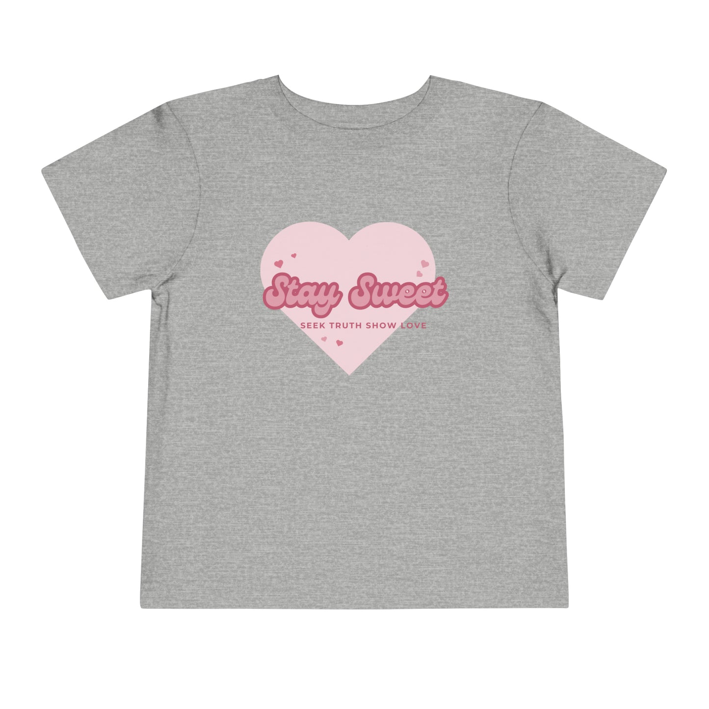 Sweetheart Toddler Short Sleeve Tee