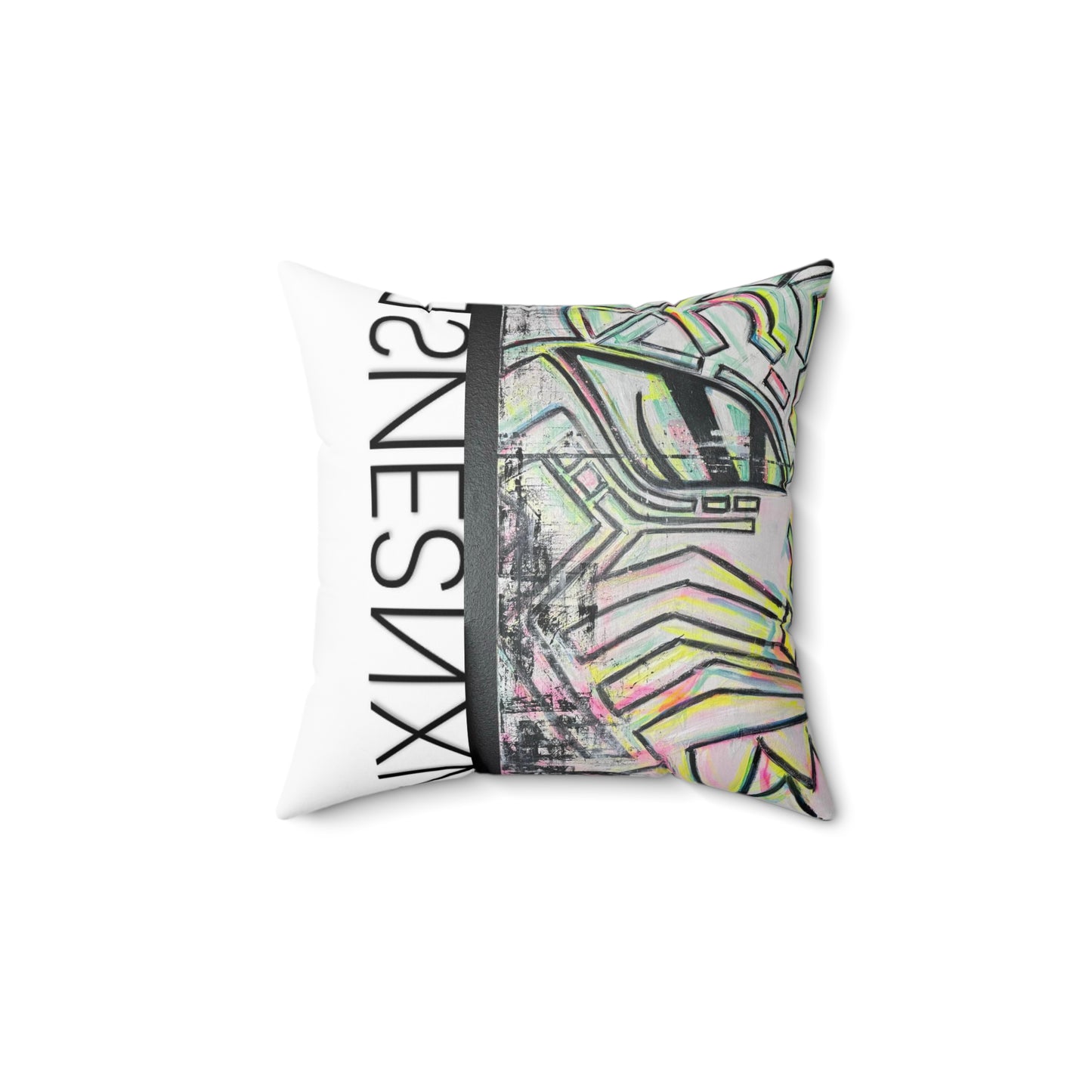 Spirit Spun Polyester Square Pillow