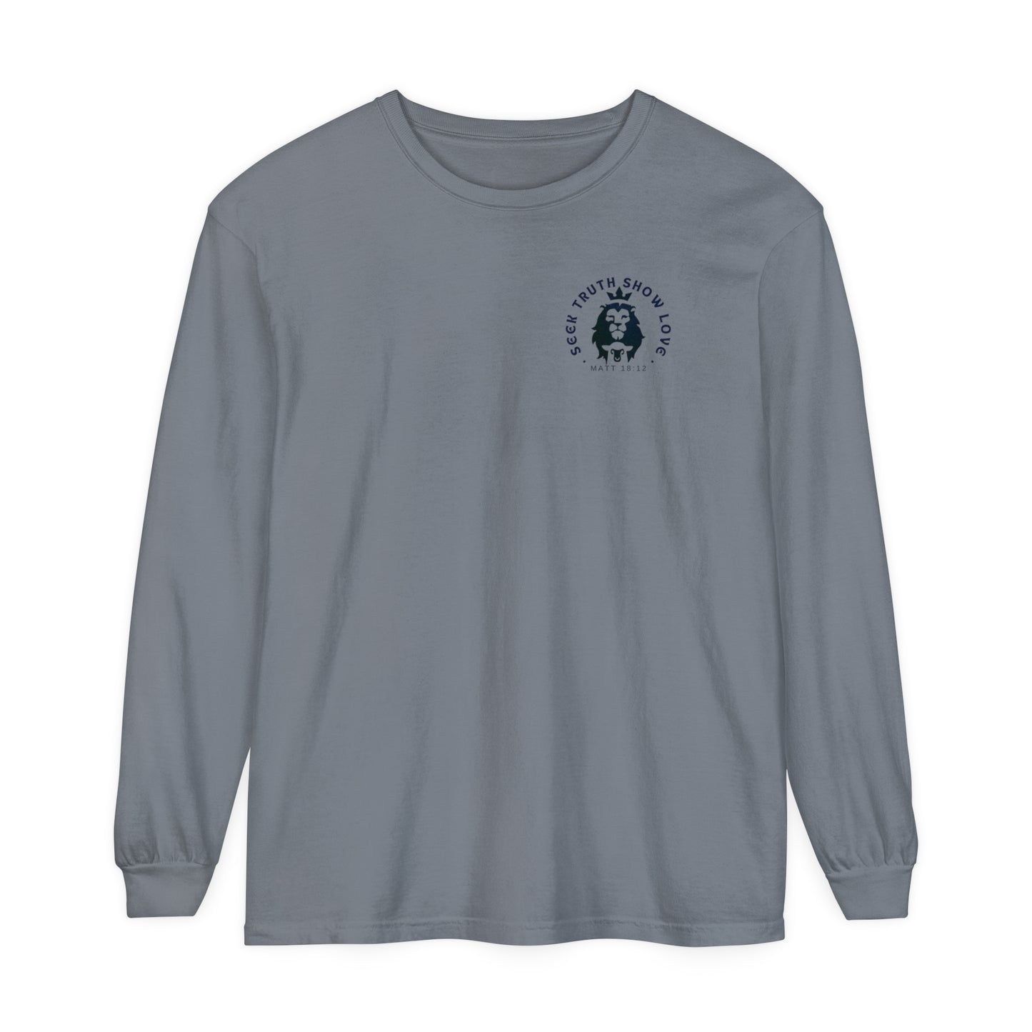 STSL MATT 18 Unisex Garment-dyed Long Sleeve T-Shirt