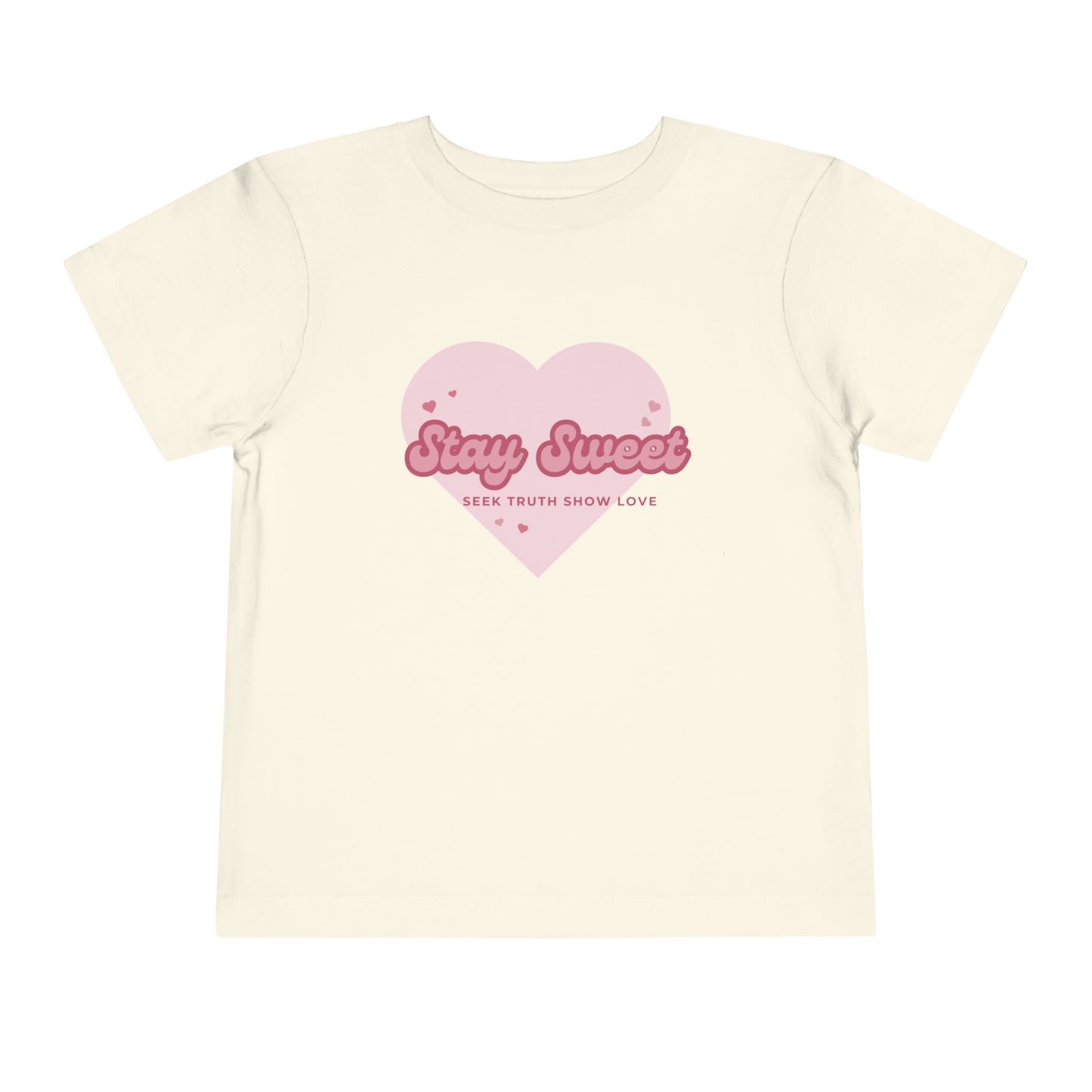 Sweetheart Toddler Short Sleeve Tee