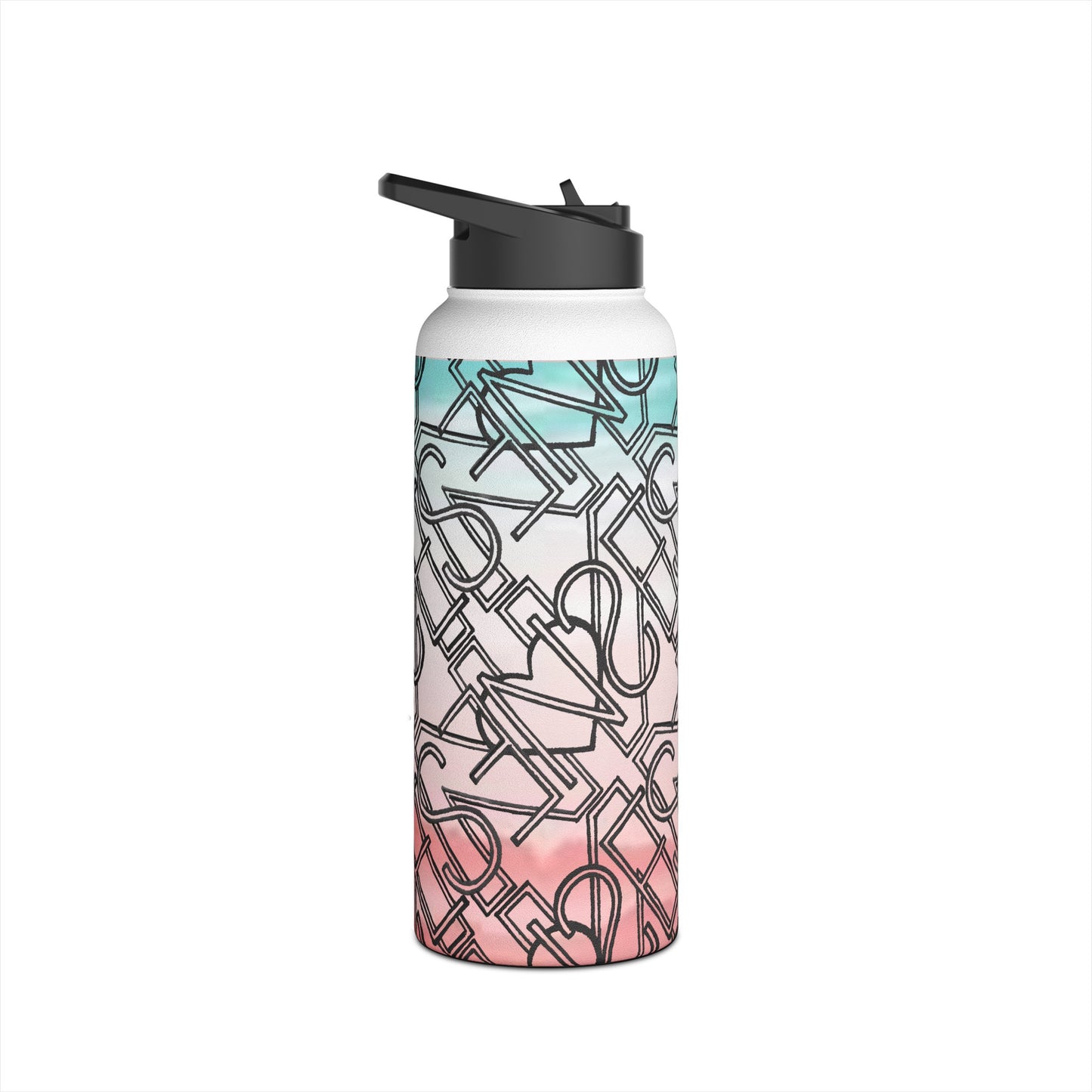 “The Good Ole Days “ Stainless Steel Water Bottle, Standard Lid