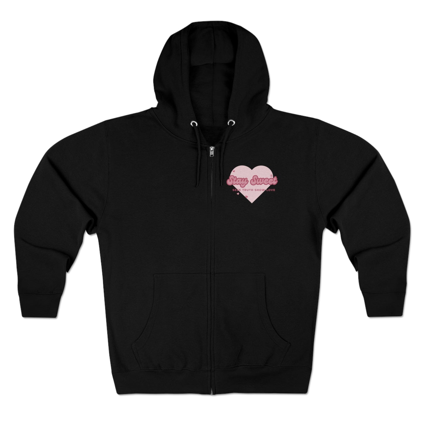 Sweetheart Unisex Zip Hoodie