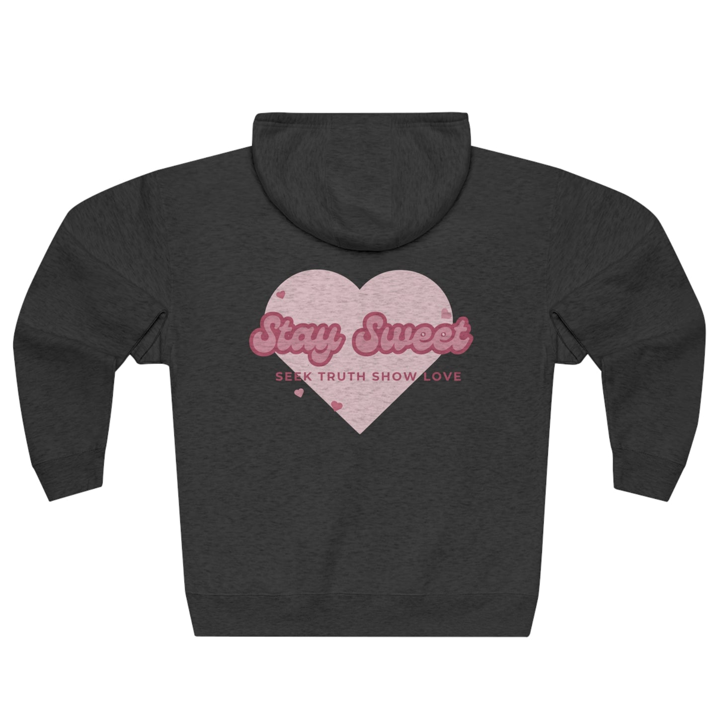 Sweetheart Unisex Zip Hoodie