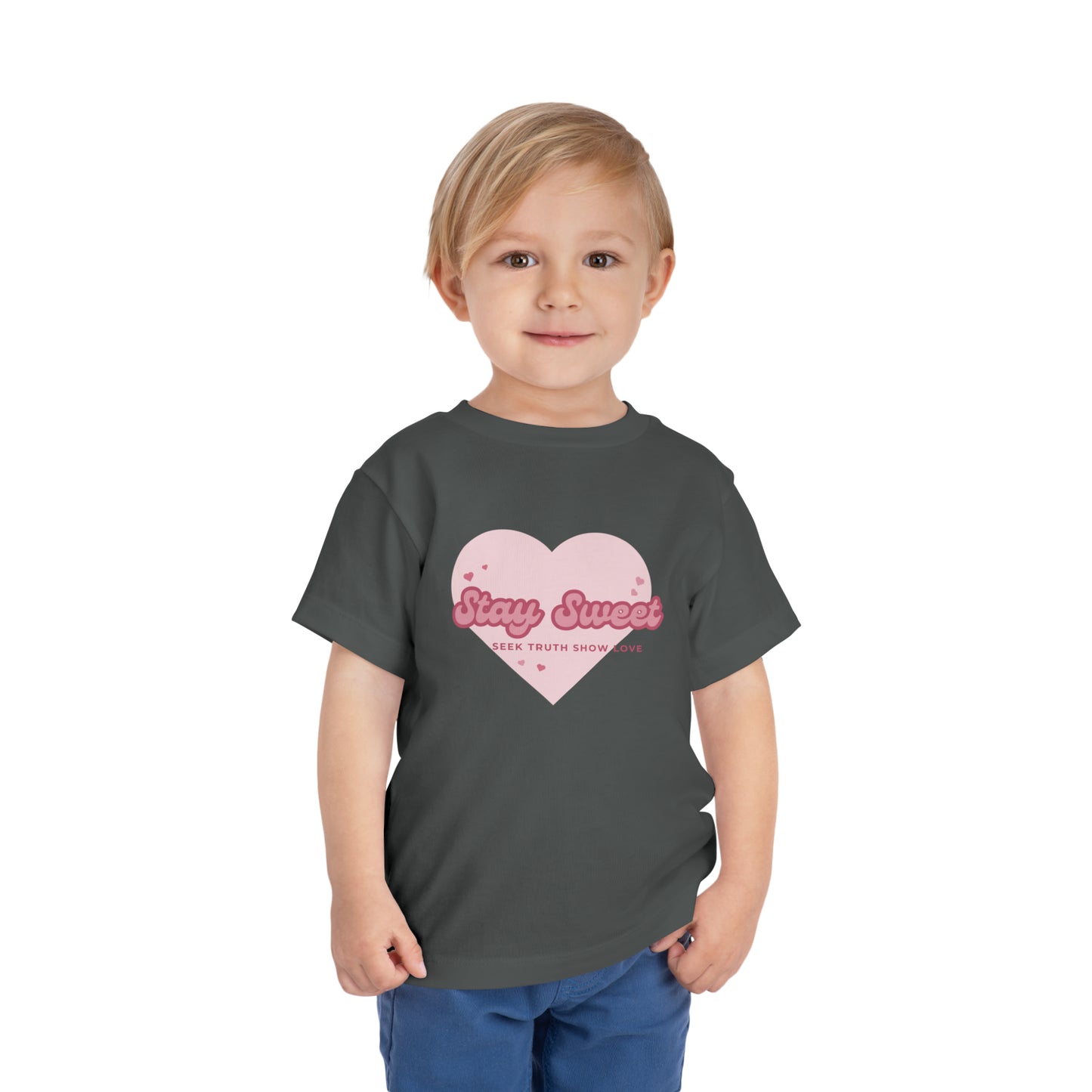 Sweetheart Toddler Short Sleeve Tee