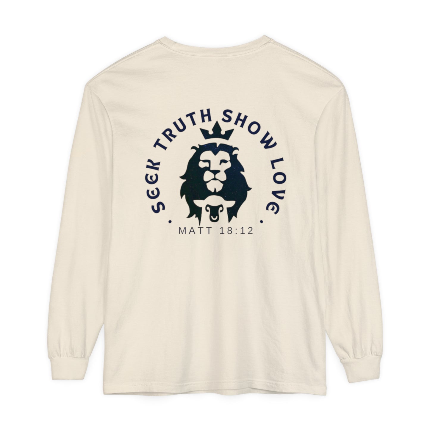 STSL MATT 18 Unisex Garment-dyed Long Sleeve T-Shirt