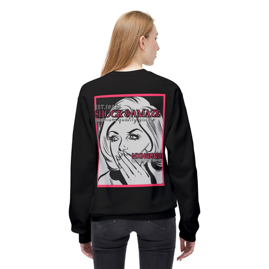 Give Me Nxnsense 'Gossip' - Unisex Softstyle Fleece Crewneck Sweatshirt