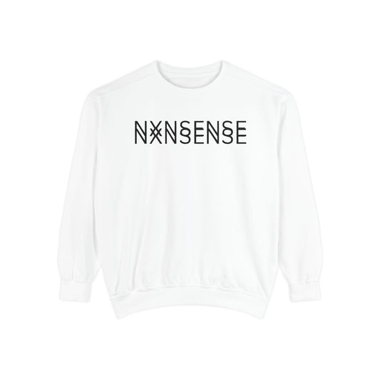 NXNSENSE double vision Sweatshirt- Minimalist design by Give Me Nxnsense