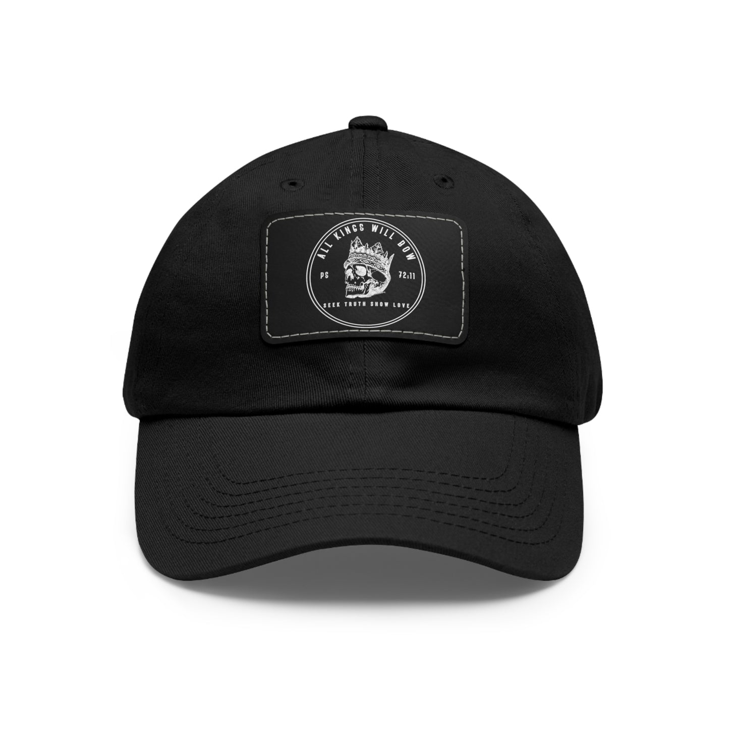 All Kings Hat with Leather Patch (Rectangle)