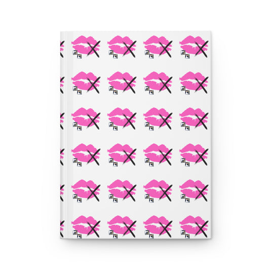 Studs and kisses Xs and bows Hardcover Journal Matte