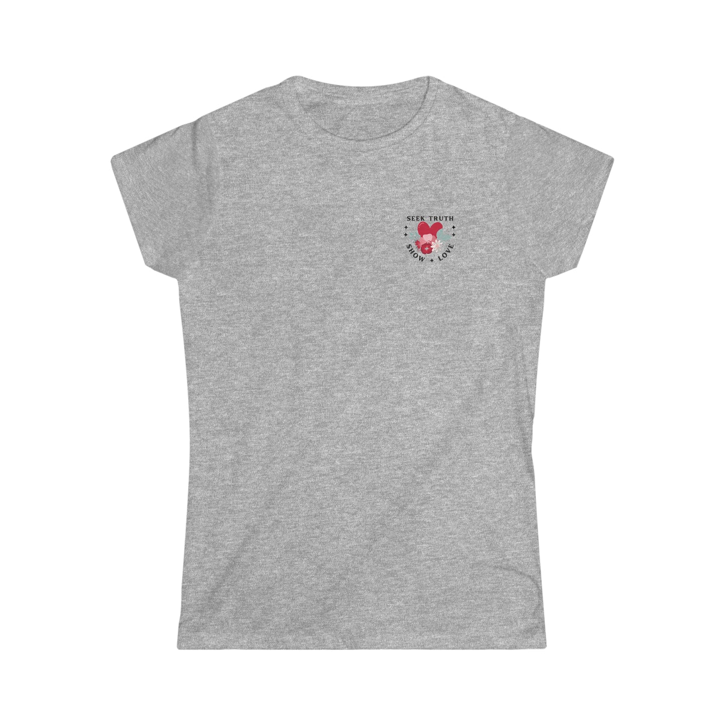 Hidden Amongst the Flowers Women's Softstyle Tee