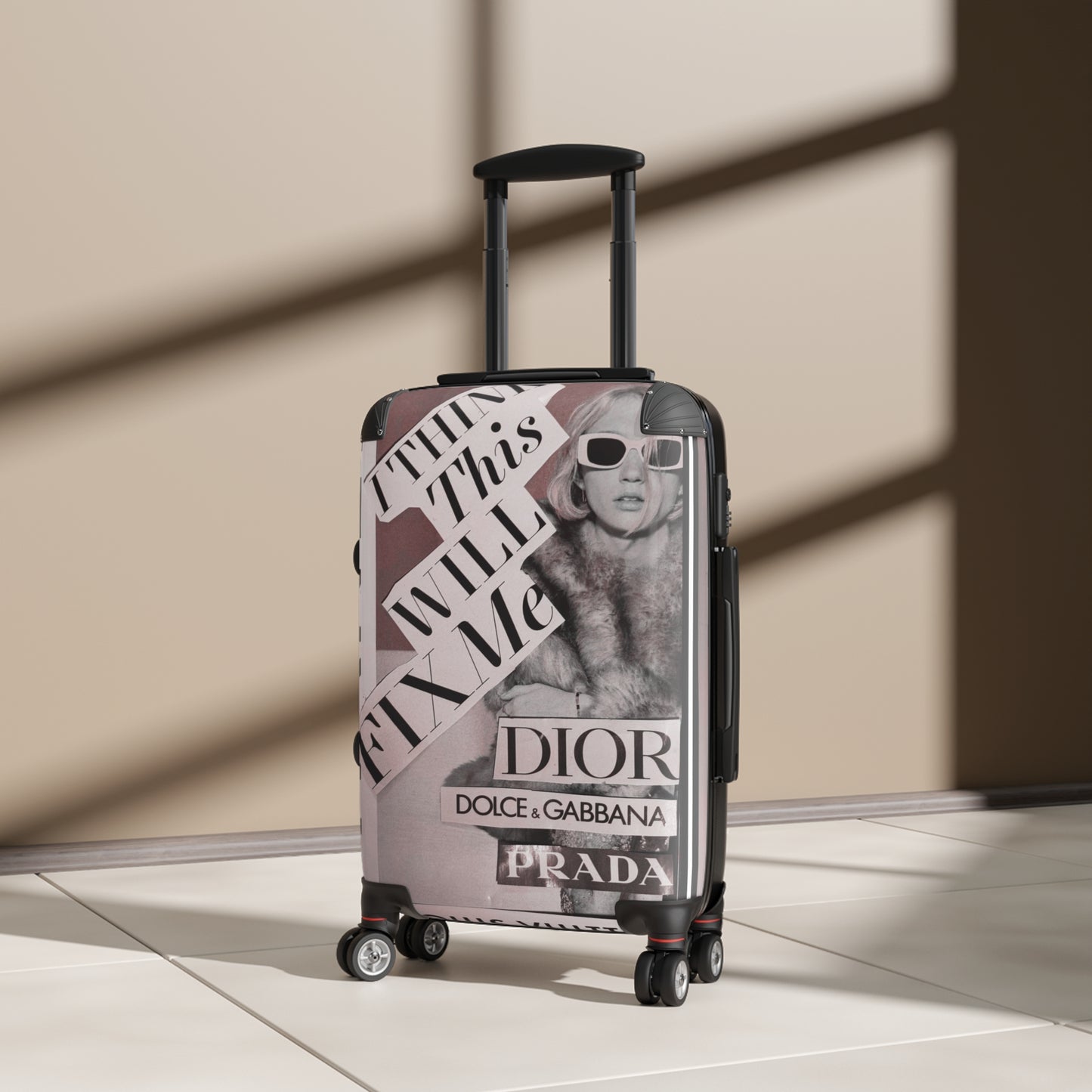 GIVE ME NXNSENSE“Fix Me” Suitcase