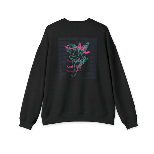 Neon Fallen Kingdom Unisex Drop Shoulder Sweatshirt