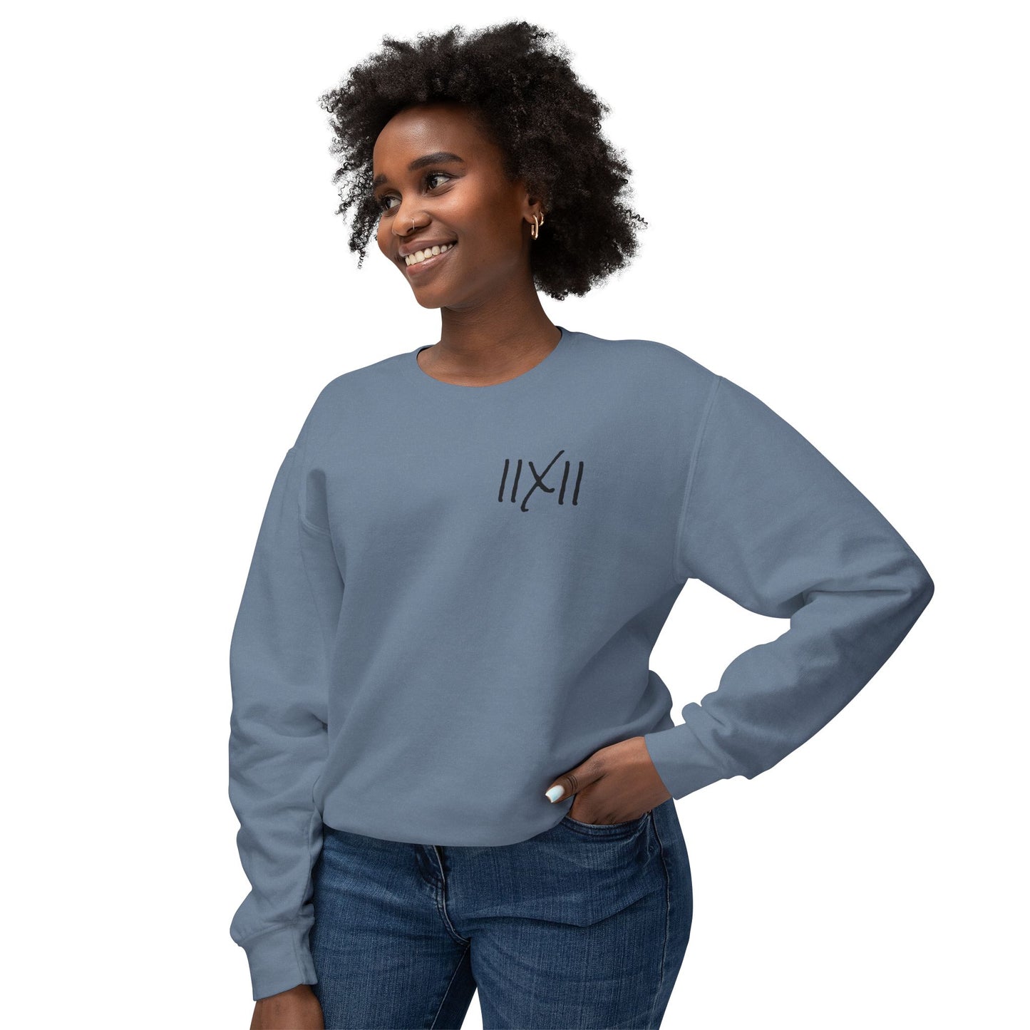 GIVE ME NXNSENSE “Rebel Rebel” Unisex Lightweight Crewneck Sweatshirt