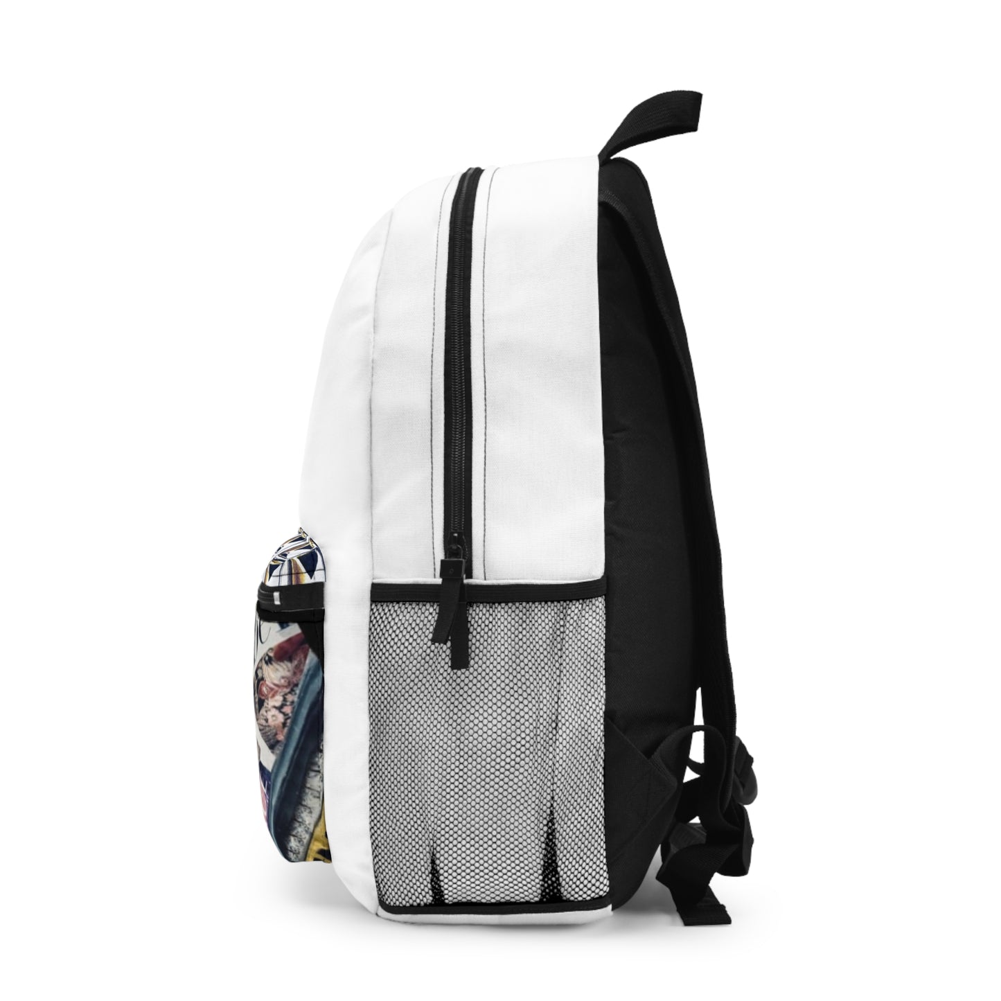 Designer Backpack with Classic Nonsense Bow and the Original “Rebel Rebel” design by Nxnsense