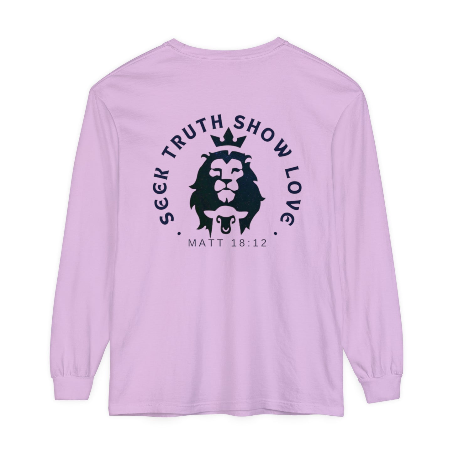 STSL MATT 18 Unisex Garment-dyed Long Sleeve T-Shirt