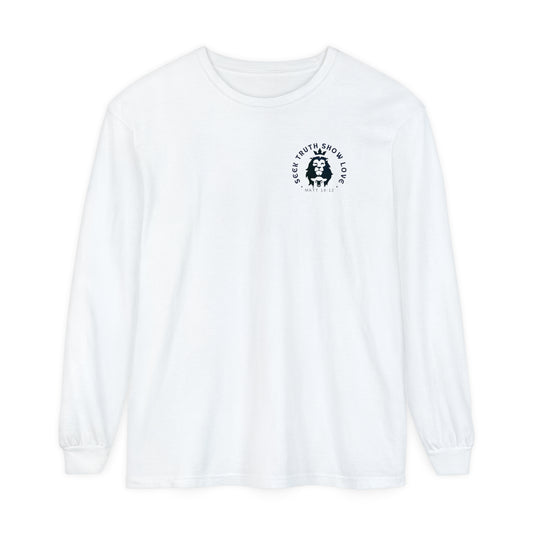 STSL MATT 18 Unisex Garment-dyed Long Sleeve T-Shirt