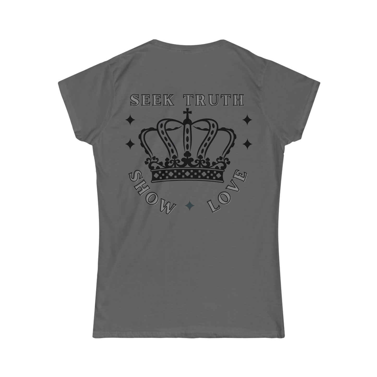 Seek Royal Truth Women's Softstyle Tee