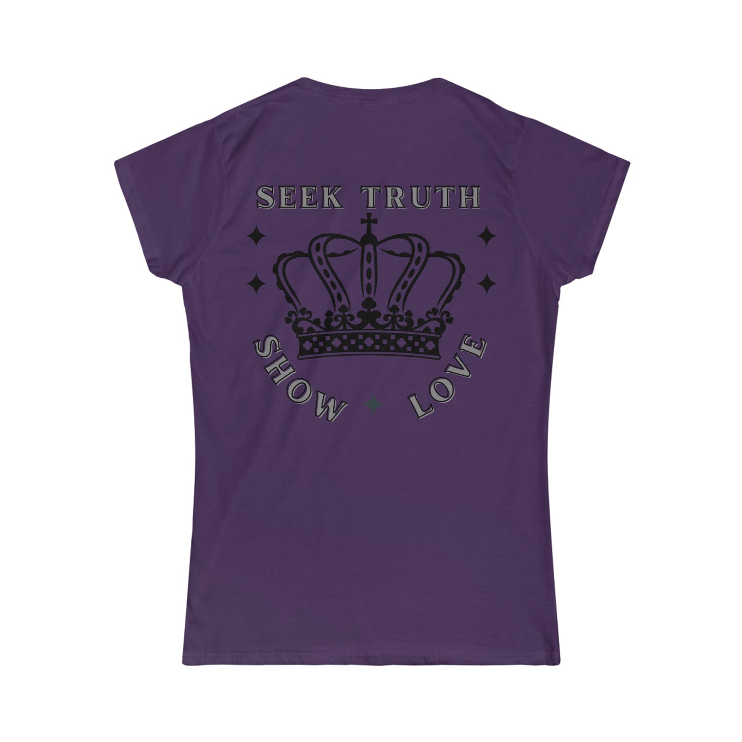 Seek Royal Truth Women's Softstyle Tee