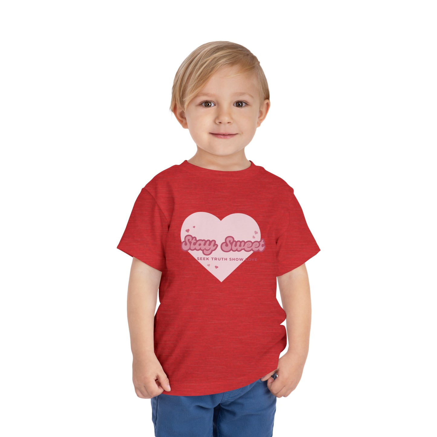 Sweetheart Toddler Short Sleeve Tee