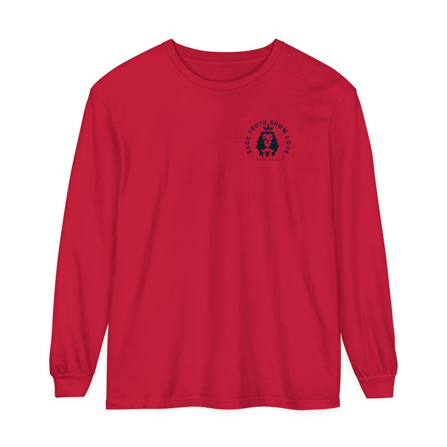 STSL MATT 18 Unisex Garment-dyed Long Sleeve T-Shirt