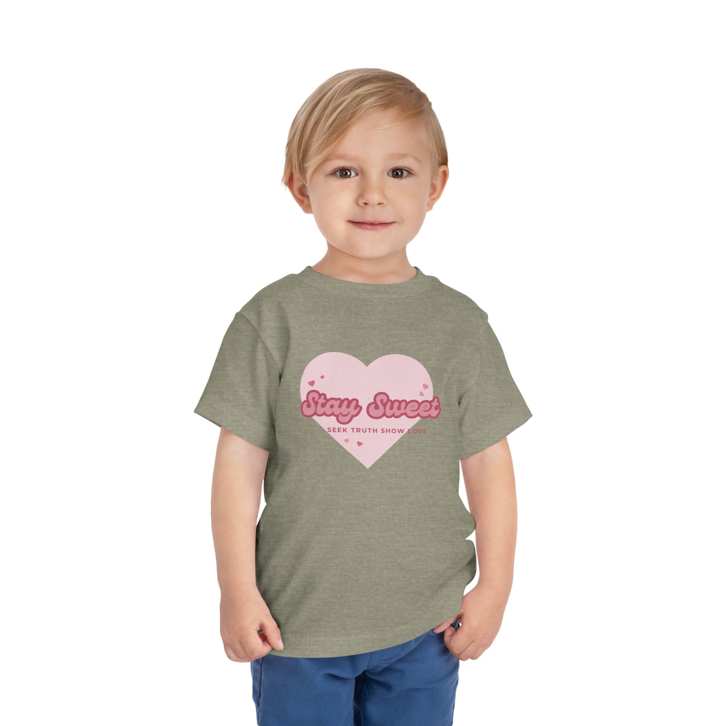 Sweetheart Toddler Short Sleeve Tee