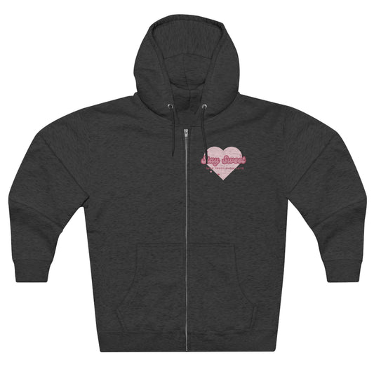 Sweetheart Unisex Zip Hoodie