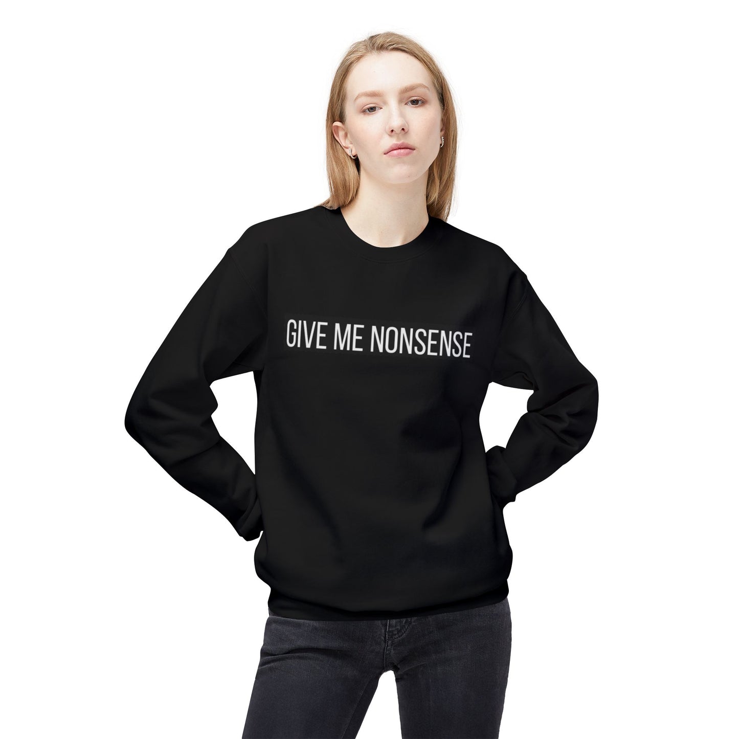 nonsense original Unisex Midweight Softstyle Fleece Crewneck Sweatshirt