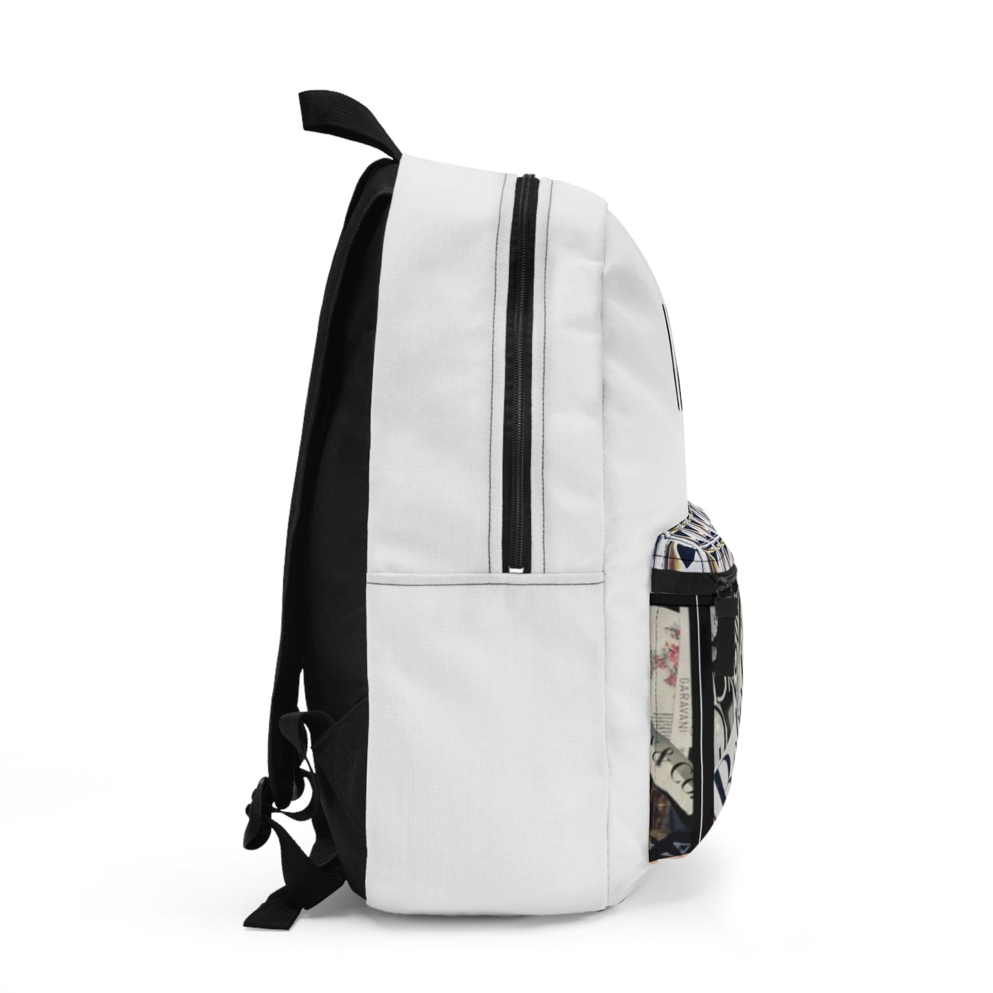 Designer Backpack with Classic Nonsense Bow and the Original “Rebel Rebel” design by Nxnsense