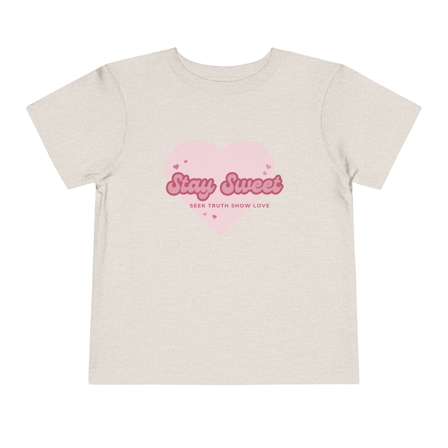 Sweetheart Toddler Short Sleeve Tee