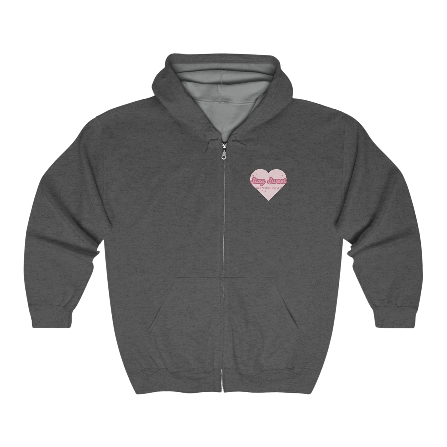 Sweetheart Unisex Heavy Blend™ Full Zip Hooded Sweatshirt