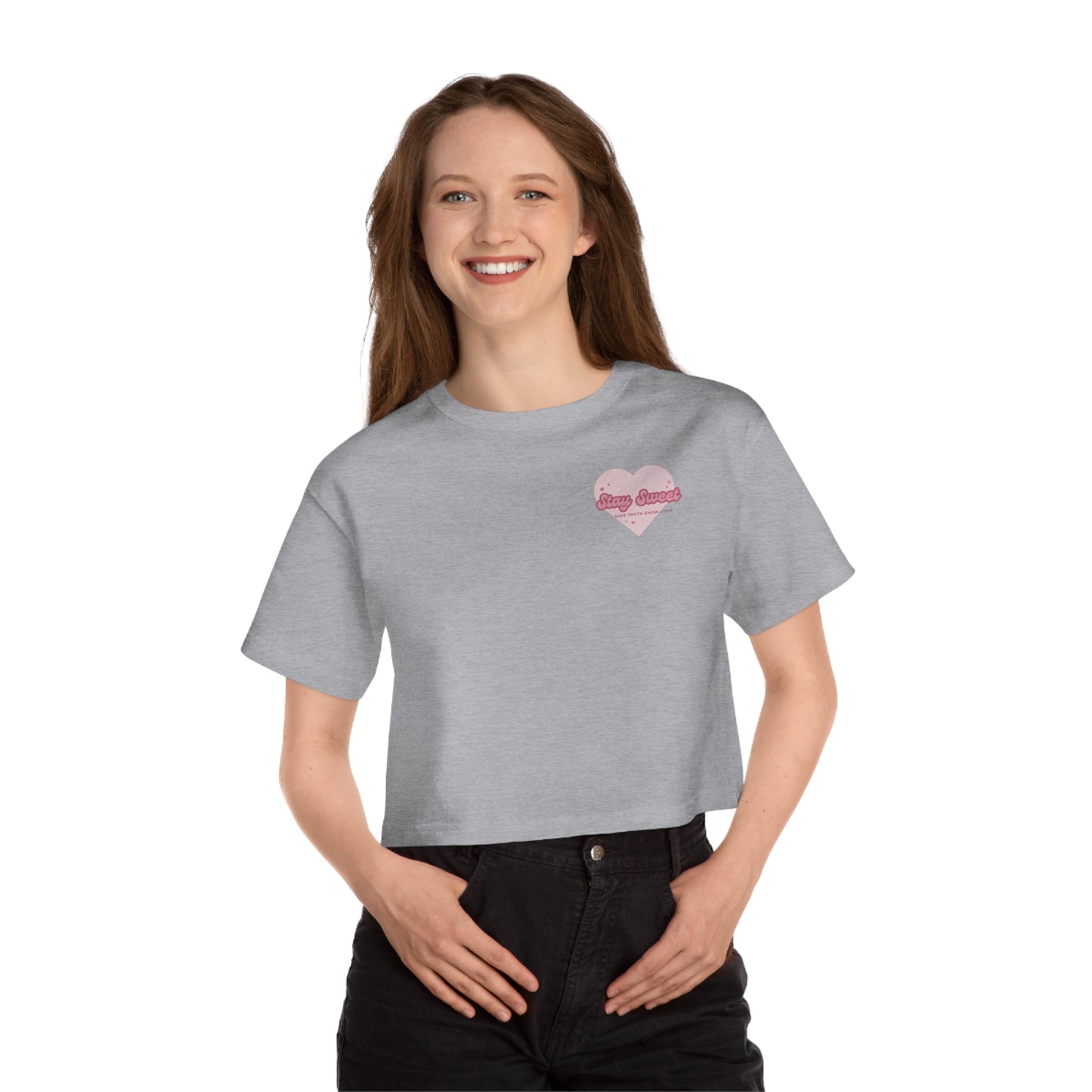 Sweetheart Champion Women's Heritage Cropped T-Shirt