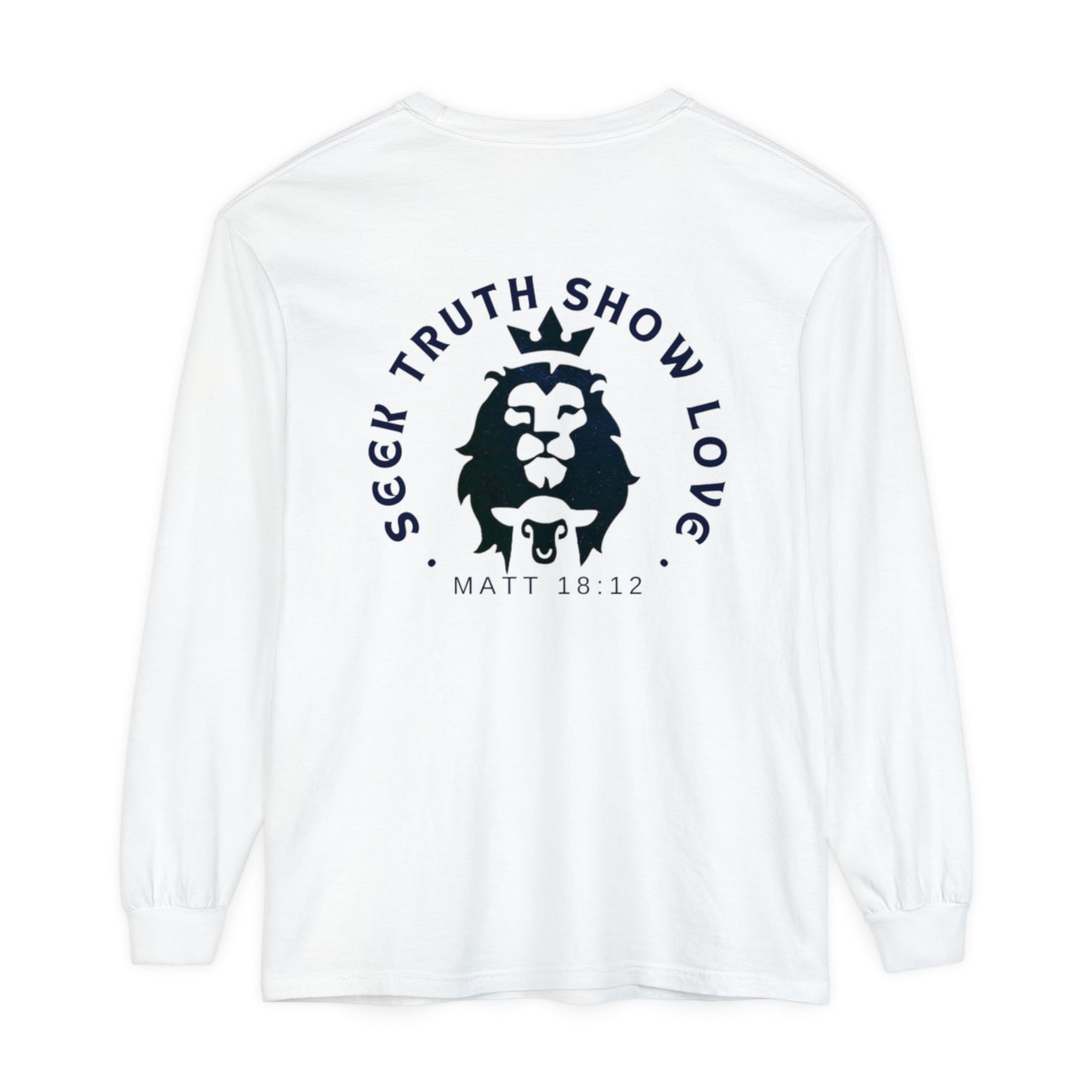 STSL MATT 18 Unisex Garment-dyed Long Sleeve T-Shirt