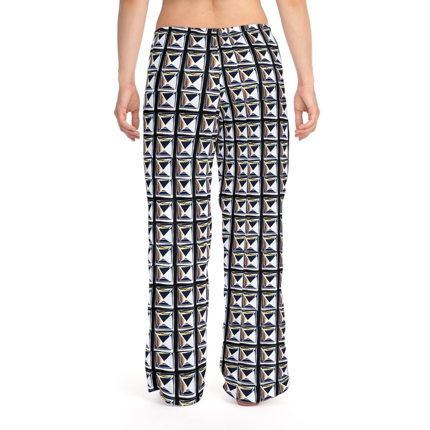 Studs and kisses Women's Pajama Pants (AOP)