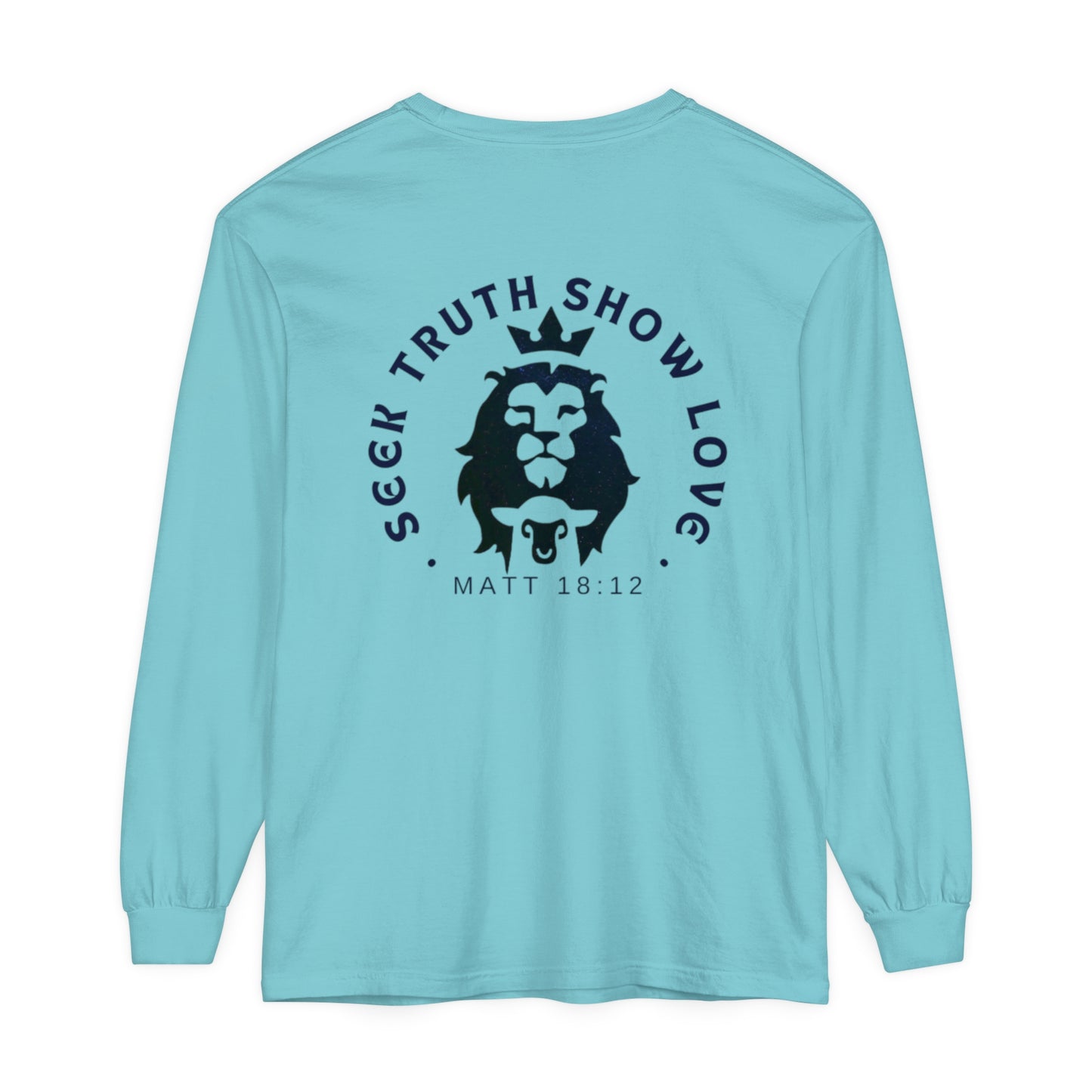 STSL MATT 18 Unisex Garment-dyed Long Sleeve T-Shirt