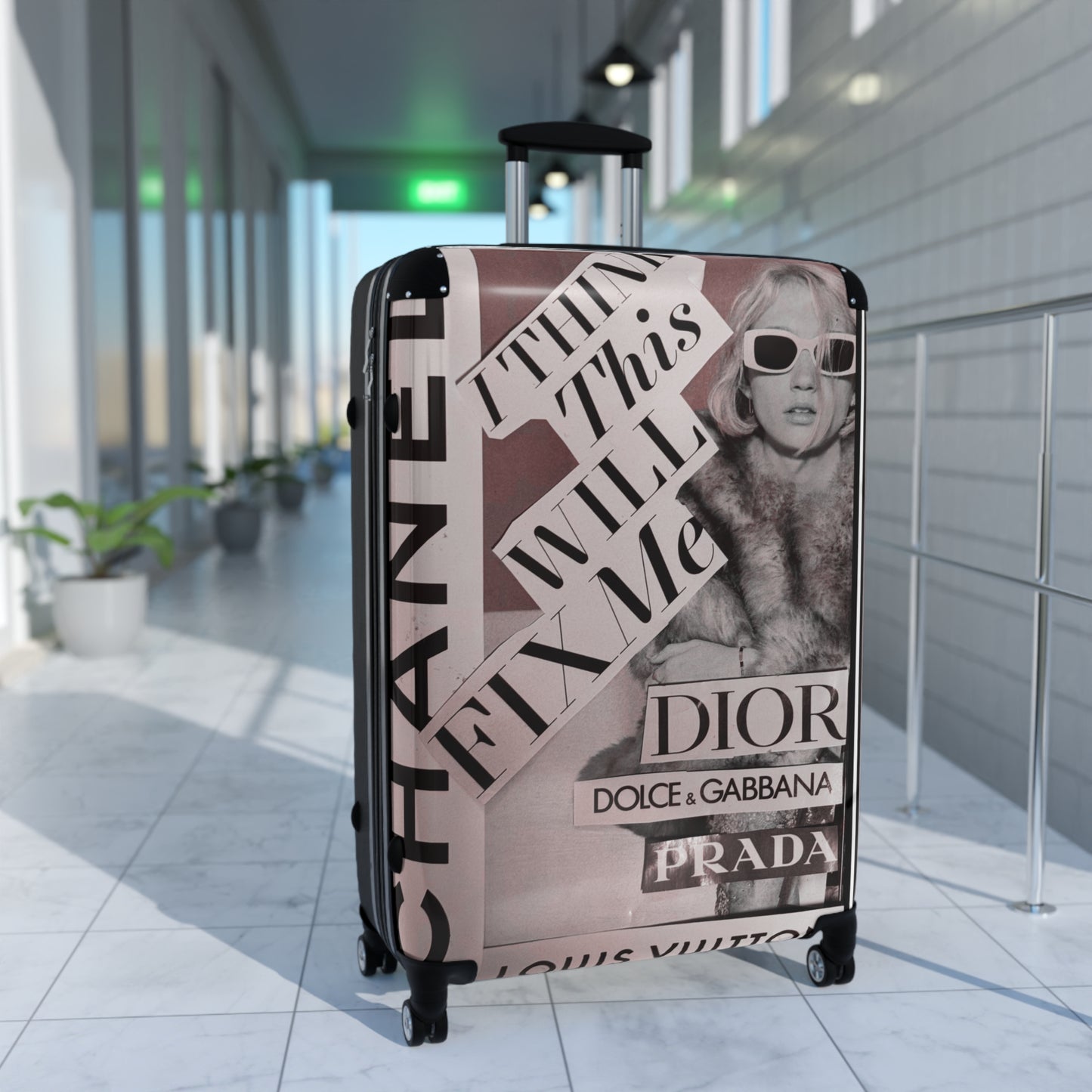 GIVE ME NXNSENSE“Fix Me” Suitcase