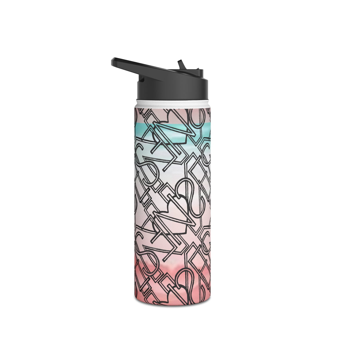 “The Good Ole Days “ Stainless Steel Water Bottle, Standard Lid