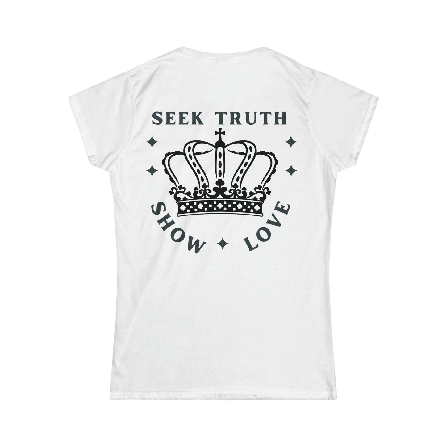 Seek Royal Truth Women's Softstyle Tee