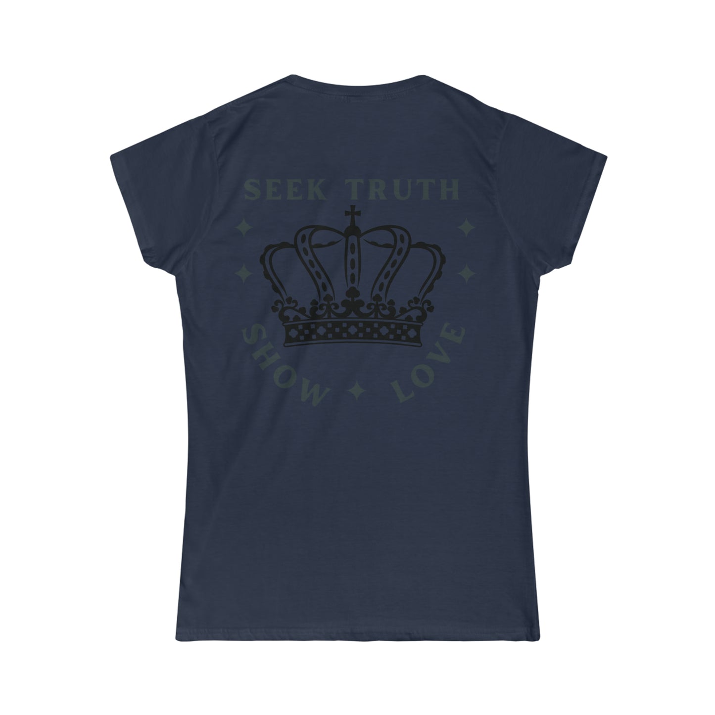 Seek Royal Truth Women's Softstyle Tee